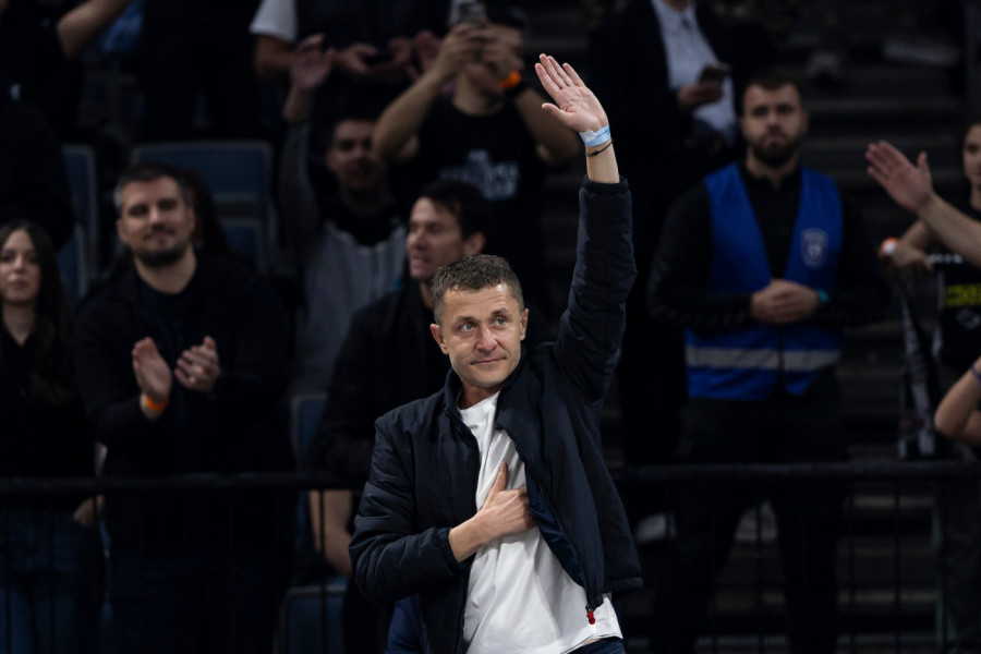 Saša Ilić stigao u Beogradsku arenu: Ovako su grobari reagovali (VIDEO)