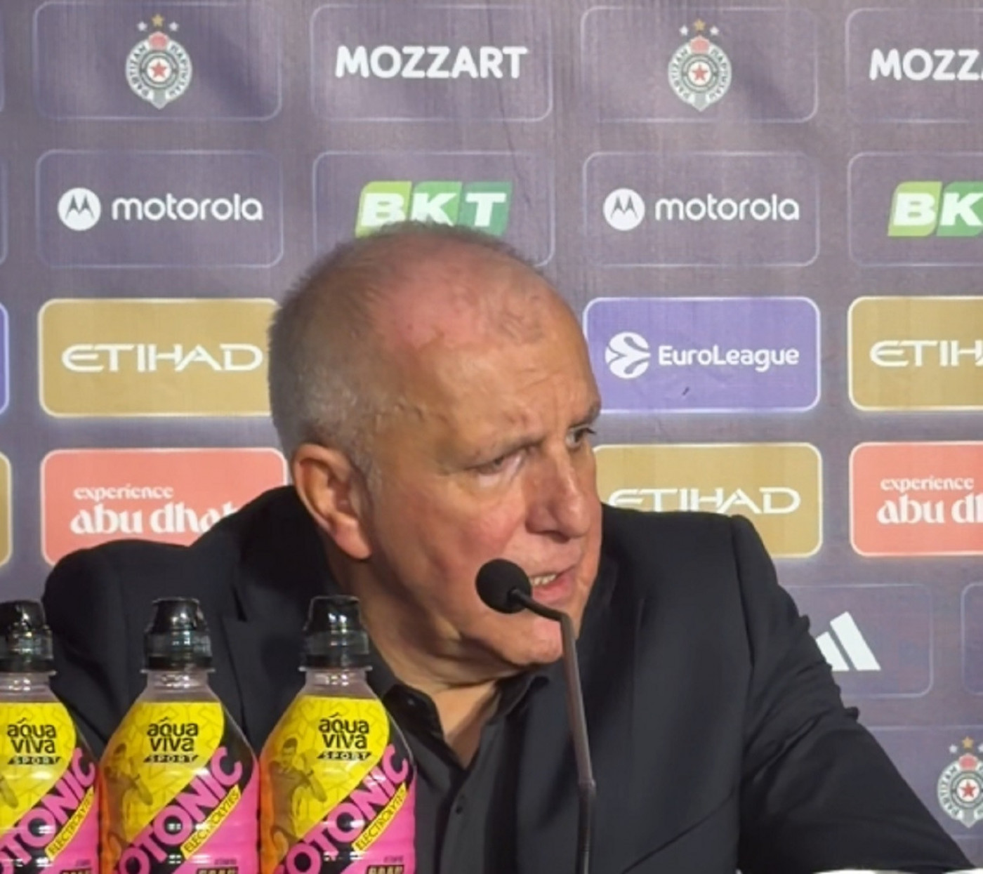 Emotivna konferencija Željka Obradovića posle Partizan - Panatinaikos