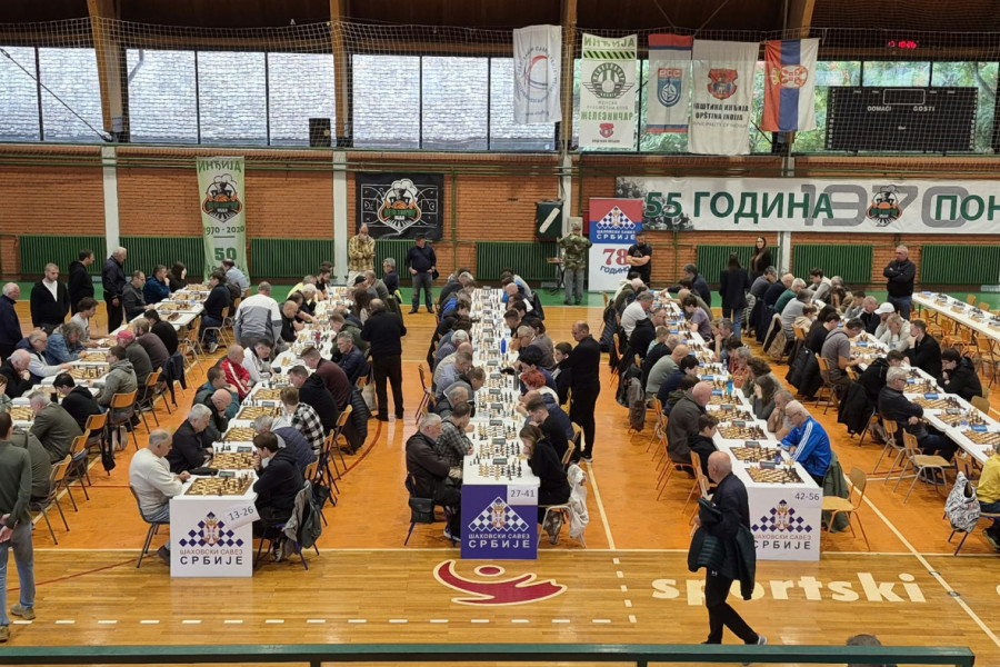 Trofej Inđije okupio 155 šahista