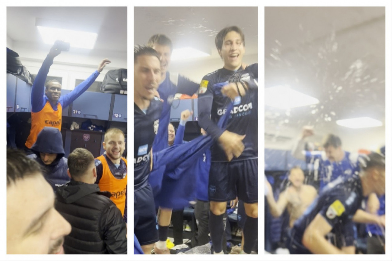 Šta će reći grobari: Železničar nokautirao Partizan, a njegovi fudbaleri slavili uz ovu pesmu (VIDEO)