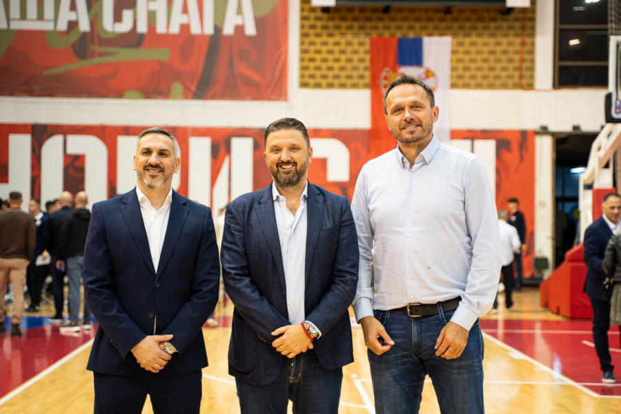 Svečano i radno u Novom Sadu: Dejan Kamenjašević gost KK Vojvodina