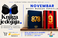 KNJIGA JE DO JAJA! - Humanitarna književna akcija za mesec muškog zdravlja
