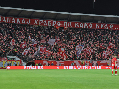 Delije poslale moćnu poruku s Marakane: Pogledajte šta su navijači Crvene zvezde stavili na brutalnu koreografiju! (FOTO)