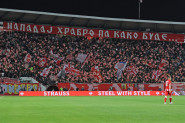 Delije poslale moćnu poruku s Marakane: Pogledajte šta su navijači Crvene zvezde stavili na brutalnu koreografiju! (FOTO)