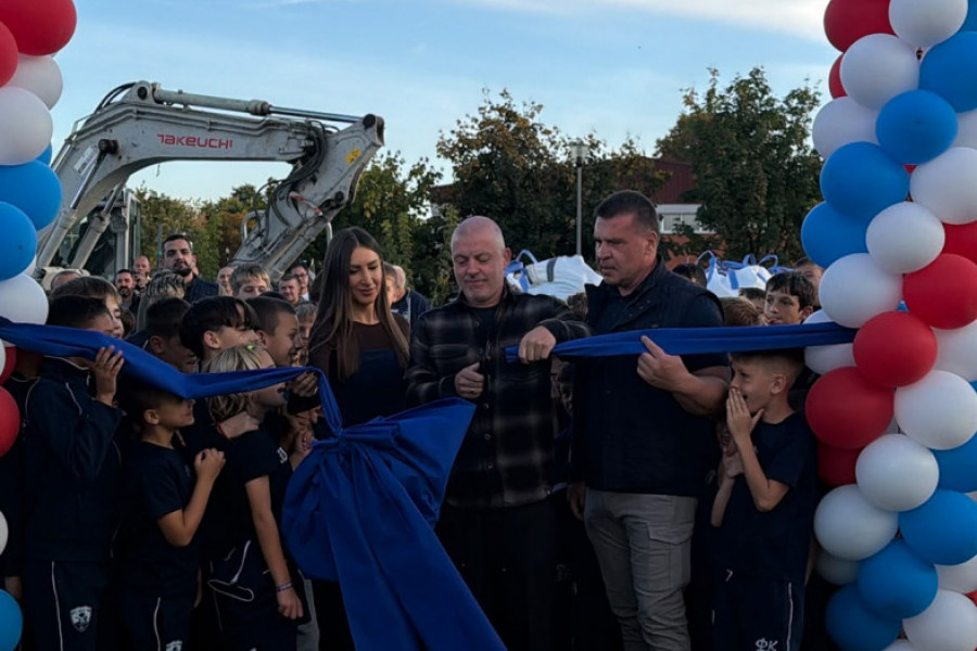 Novi teren za više od 250 dece! FSB nastavlja ulaganja u beogradski fudbal (VIDEO)
