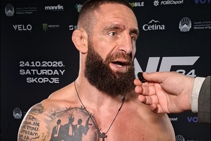 Nemanja "Koba“ Nikolić nakon pobede na FNC 34: Osećam se kao kod kuće, ovo je najbolja organizacija u Evropi