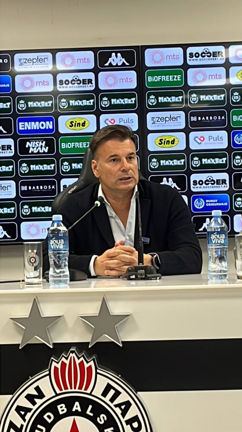 Aleksandar Stanojević opet predstavljen u Partizanu: Večeras spavam na Teleoptiku