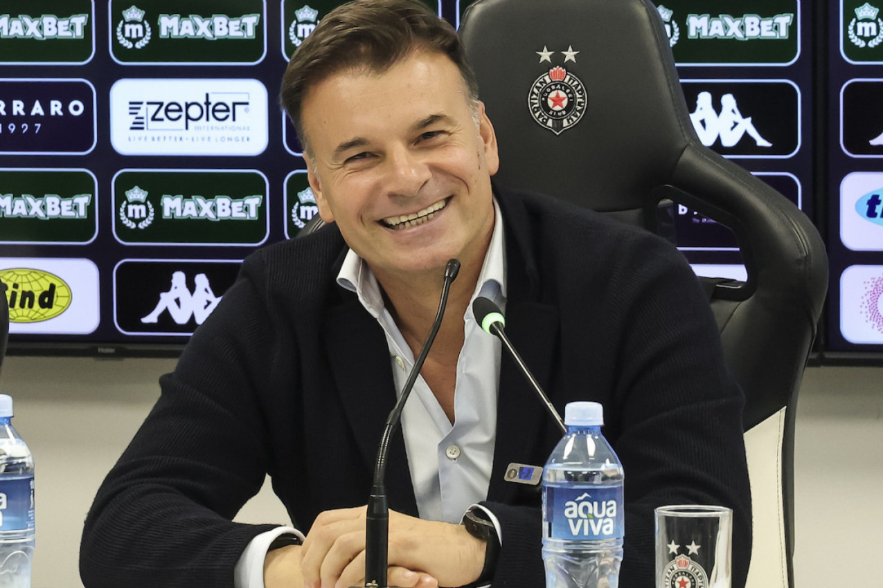 Aleksandar Stanojević šokirao na promociji: U Partizanu od večeras neće biti ništa isto