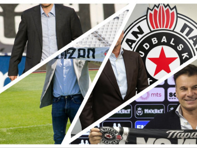 Skroz drugi čovek: Ovako je Aleksandar Stanojević izgledao u četiri mandata u Partizanu (FOTO)