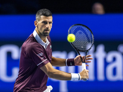 Novak Đoković - Ugo Amber: Tako je, bre! Nole odmah pravi brejk na startu drugog seta