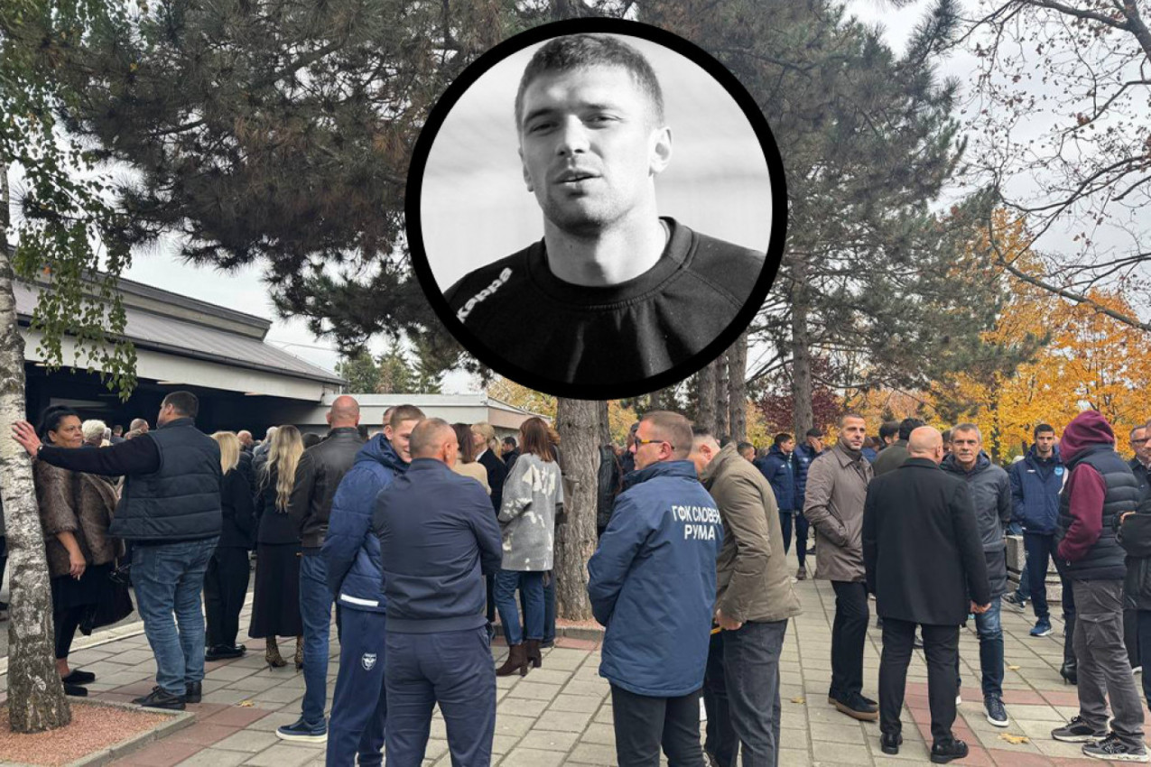Sahranjen Darko Božović: Beograd u suzama, Saša Ilić i fudbalske legende se oprostili od bivšeg golmana (VIDEO)