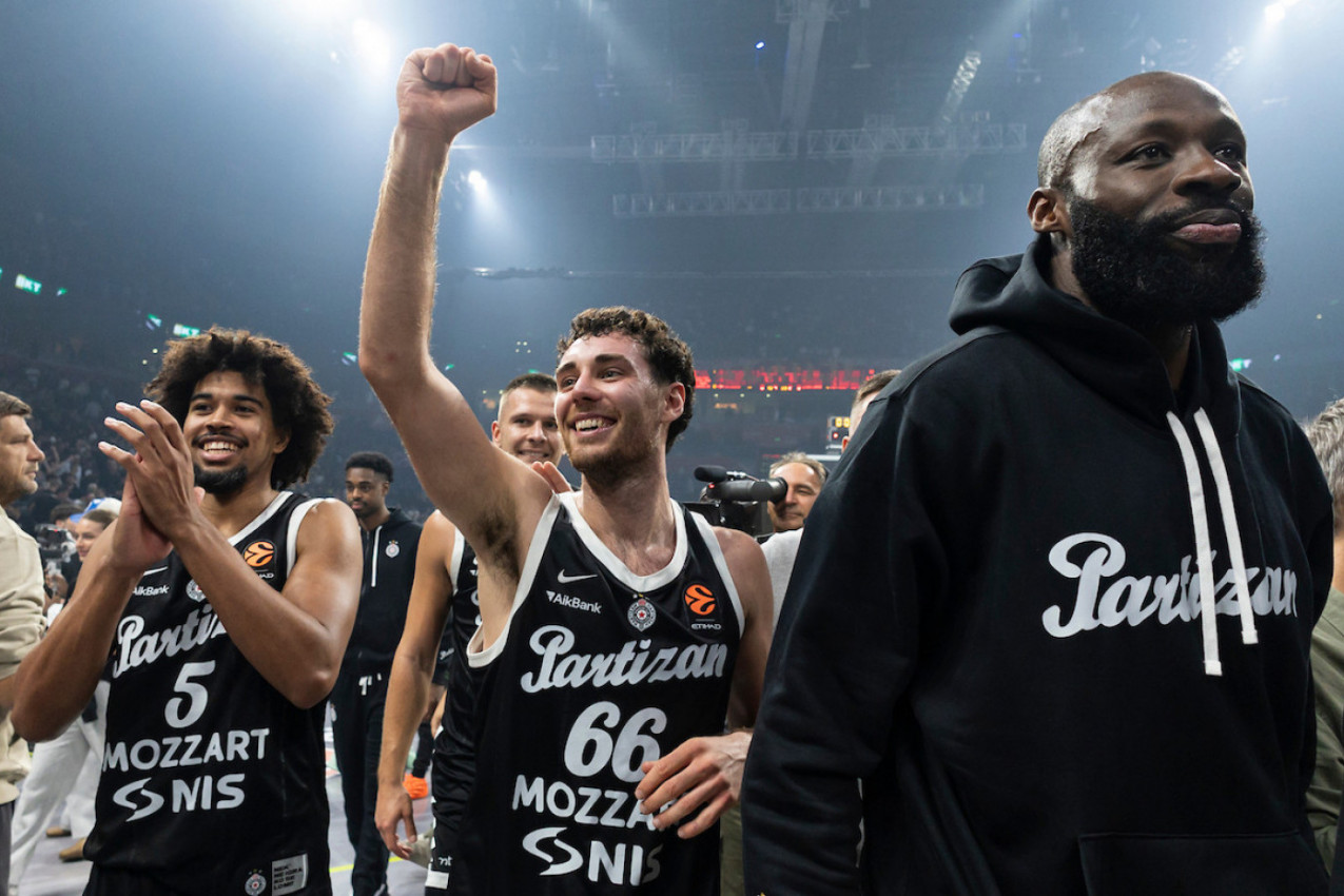 Konačno lepe vesti za Partizan: Sutra počinju bolji dani za crno-bele